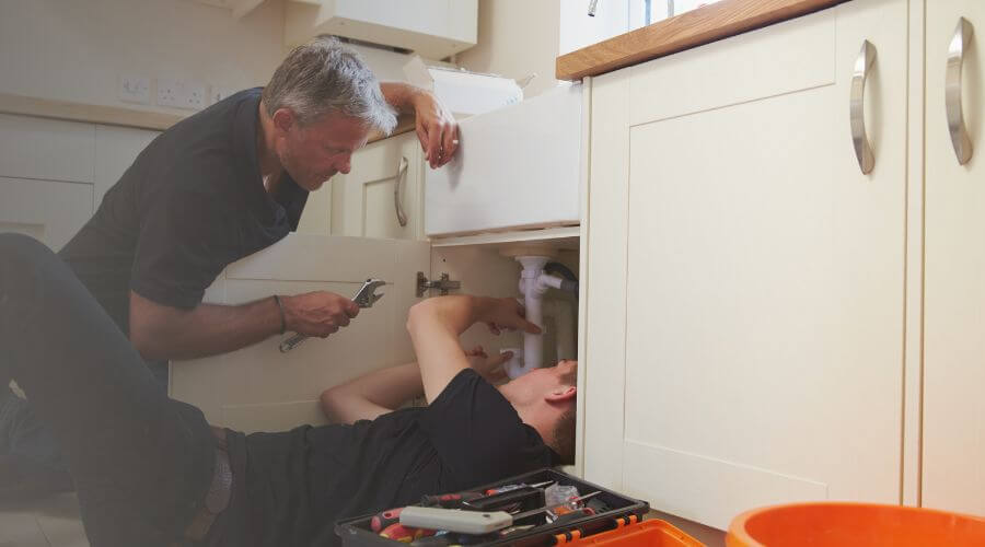 Professional sink repair in New Cambria, KS